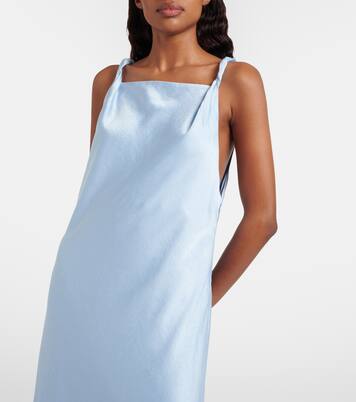 Robe Twisted aus Satin | Polo Ralph Lauren