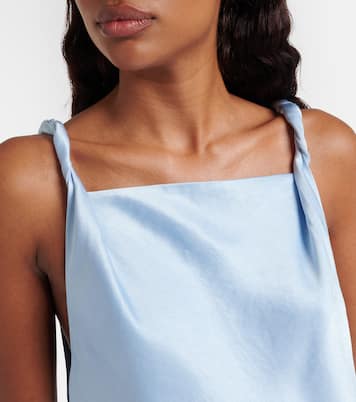 Robe Twisted aus Satin | Polo Ralph Lauren