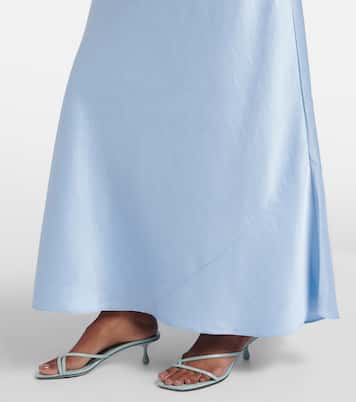 Robe Twisted aus Satin | Polo Ralph Lauren