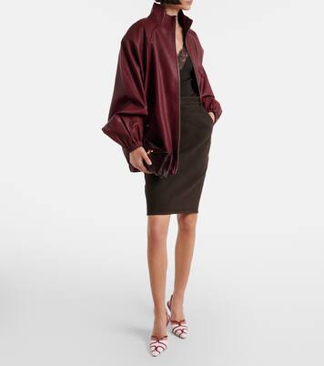 Sarto 90 레더 슬링백 펌프스 | Manolo Blahnik