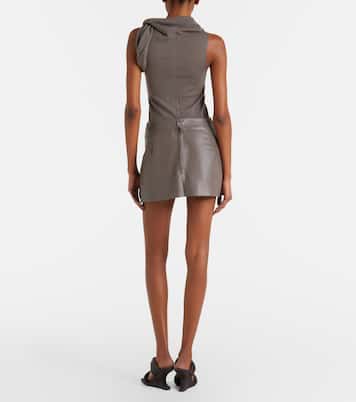 Minifalda Fog de piel | Rick Owens