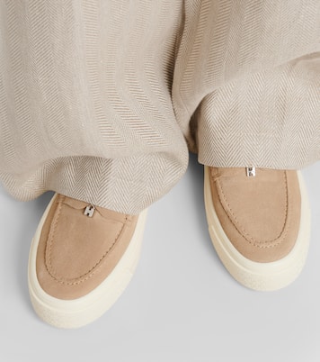 Slip-Ons Crosswind aus Veloursleder | Hogan