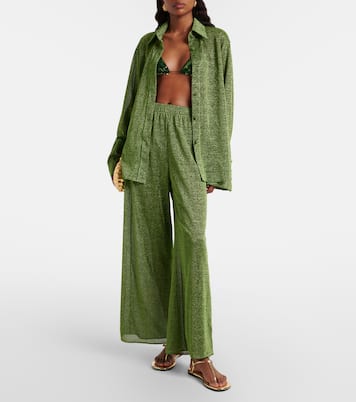 Lumière wide-leg pants | Oséree