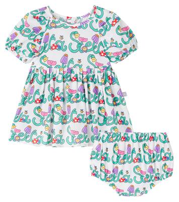 Baby Set Stella Vine aus Kleid und Höschen | Stella McCartney Kids
