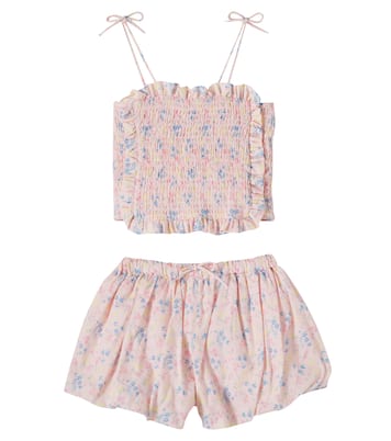 Ensemble top et short Sabina en coton  | The New Society