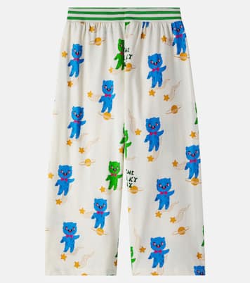 Alien cotton jersey sweatpants | Mini Rodini