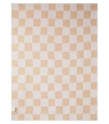 Baby checked wool blanket | Binibamba