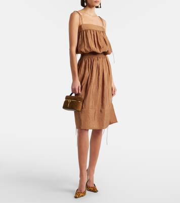 Gaby Mini quilted suede vanity bag | Saint Laurent