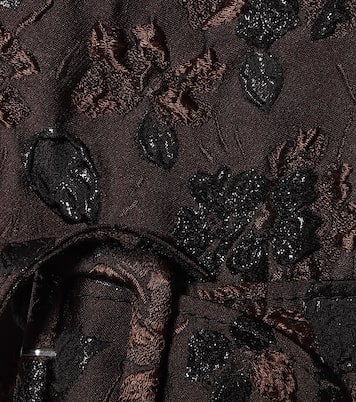Verziertes Minikleid aus Cloqué | Prada