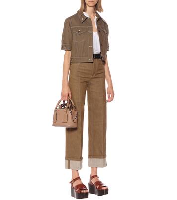Sandales à plateforme en cuir | Chloé