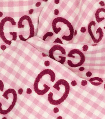 Sciarpa in jacquard GG di lana | Gucci