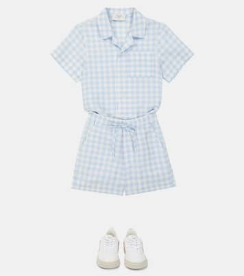 Camicia Picnic in lino a quadri | Paade Mode