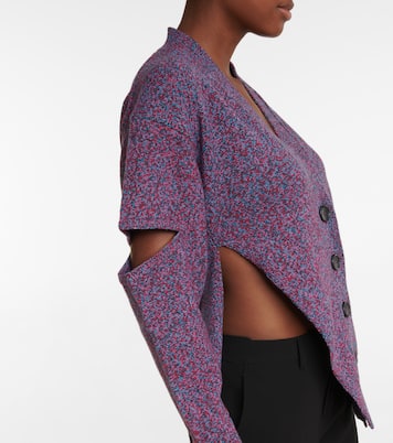 Cardigan aus Schurwolle | Christopher Kane
