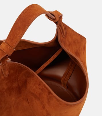 Lotus Mini suede tote bag | Khaite