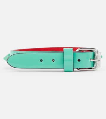 Bracelet Loubilink en cuir à clous | Christian Louboutin