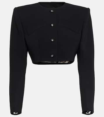 Cropped-Jacke aus Cady | Dolce&Gabbana