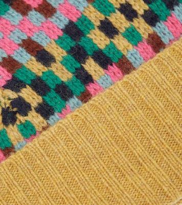Beanie Jeter aus einem Wollgemisch | Caramel