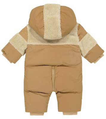Baby Thomas Bear down snowsuit | Burberry Kids