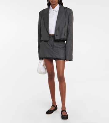 Ballerine in raso | Miu Miu