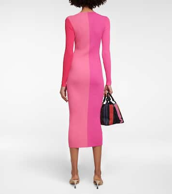 Shoko ribbed-knit midi dress | Staud