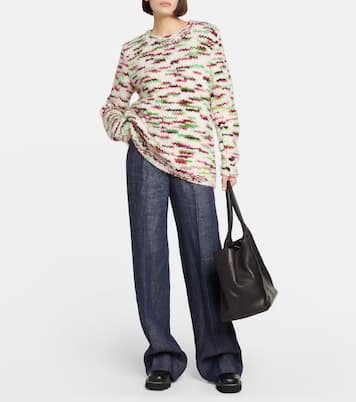 Belted high-rise wide-leg linen pants | Gabriela Hearst