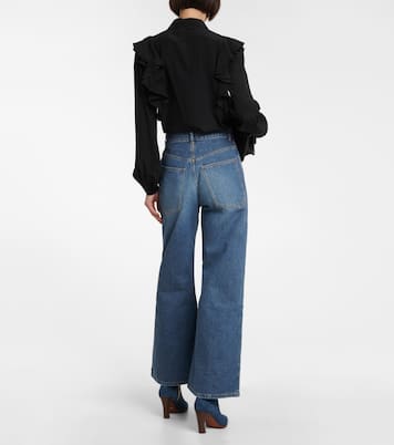 High-rise wide-leg jeans | Chloé