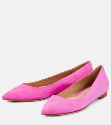 Ballerine Gianvito in suede | Gianvito Rossi