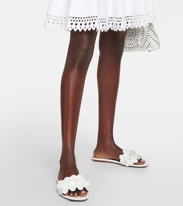 Confetti leather sandals | Alaïa