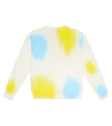 Printed tie-dye sweatshirt | Off-White Kids
