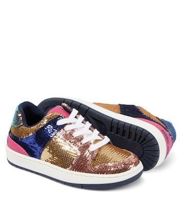 Sequined low-top sneakers | Marc Jacobs Kids