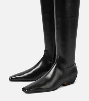 Botas mosqueteras Marfa de piel | Khaite