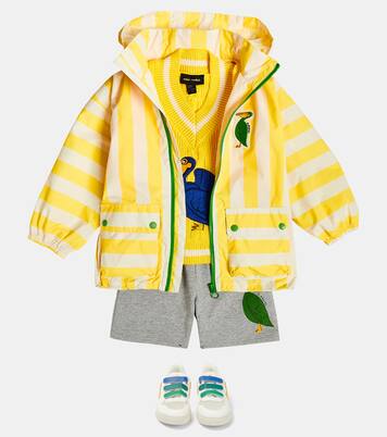 Jersey en punto de algodón bordado | Mini Rodini