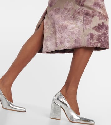 Midikleid aus Samt | Dries Van Noten