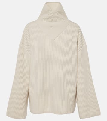 Ribbed-knit wool turtleneck sweater | Toteme