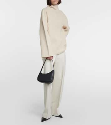 Ribbed-knit wool turtleneck sweater | Toteme