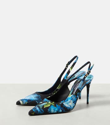 Pumps slingback in canvas | Dolce&Gabbana