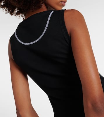 Midikleid Anagram aus Baumwoll-Jersey | Loewe