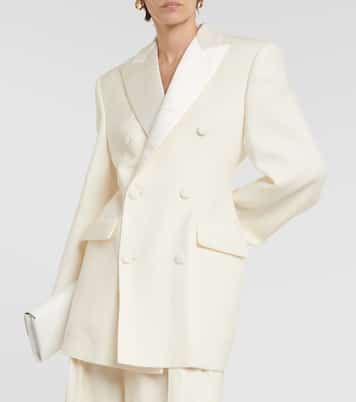 Robe blazer en laine | Wardrobe.NYC
