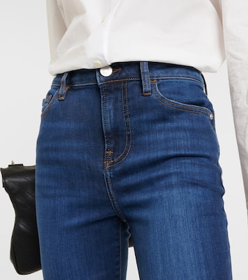 Le Crop Mini Boot mid-rise bootcut jeans | Frame