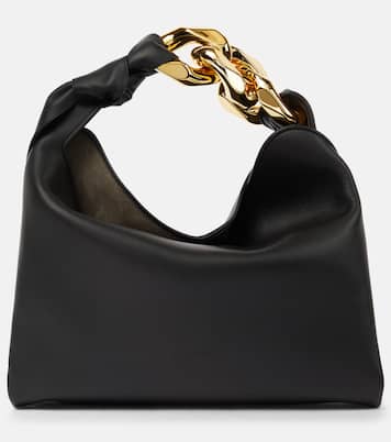 Chain Small leather shoulder bag | JW Anderson
