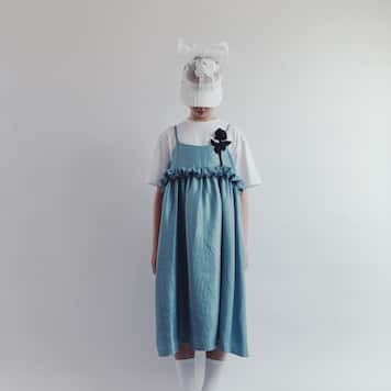Kleid aus Lamé | Caroline Bosmans