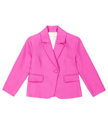Veste de costume en lin et coton | Chloé Kids