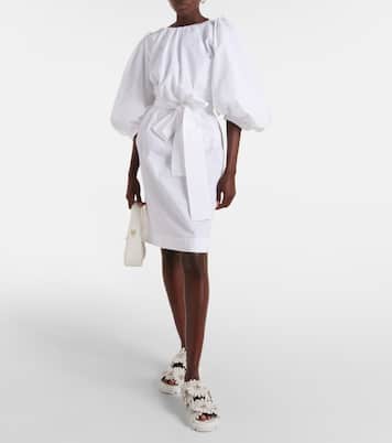 Flora Cool suede and leather slides | Christian Louboutin