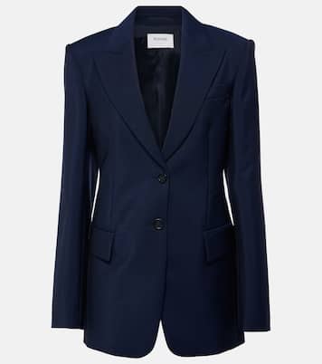 Benares wool-blend canvas blazer | Sportmax