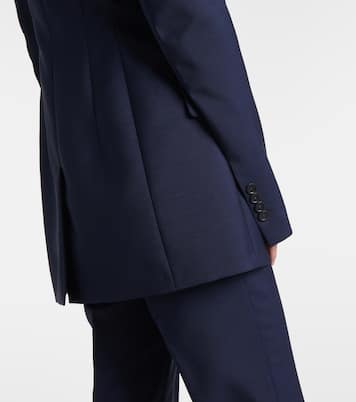 Benares wool-blend canvas blazer | Sportmax