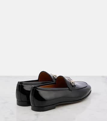 Jordaan Horsebit patent leather loafers | Gucci