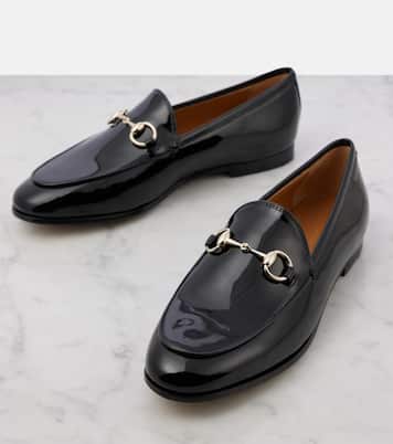 Jordaan Horsebit patent leather loafers | Gucci