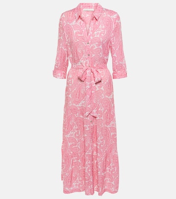 Robe chemise Ischia à motif cachemire | Heidi Klein