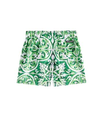 Baby - Costume da bagno Majolica | Dolce&Gabbana Kids