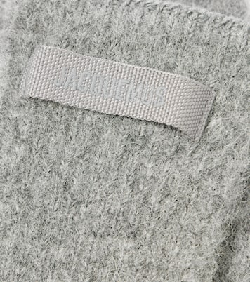 Les Gants Gros Grain wool-blend gloves | Jacquemus